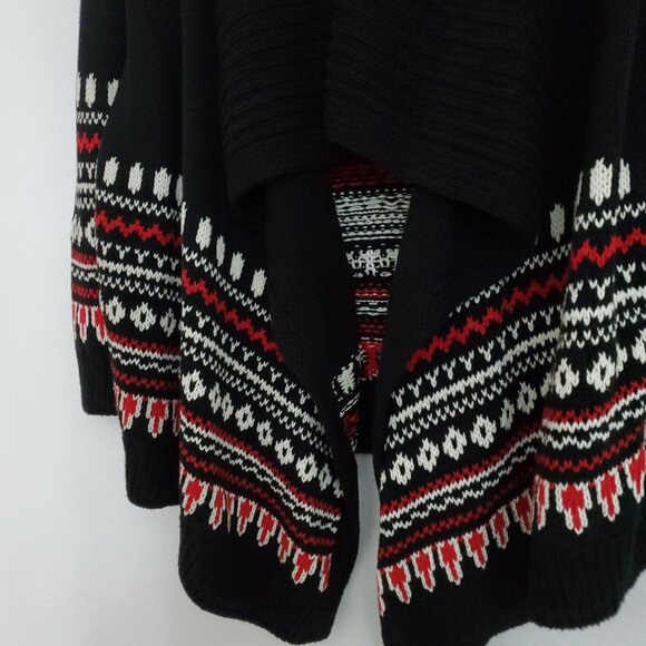 Lauren Ralph Lauren Plus Size Fair Isle Cotton Shawl Collar Cardigan Size 2X - Picture 5 of 16